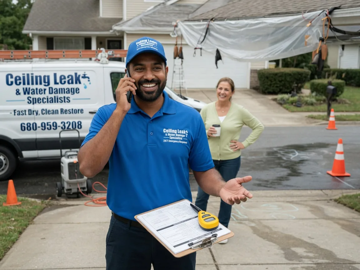 Ceiling Leak Cleanup Scott, MS FAQs